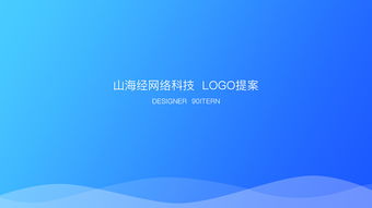 山海经网络科技公司logo提案
