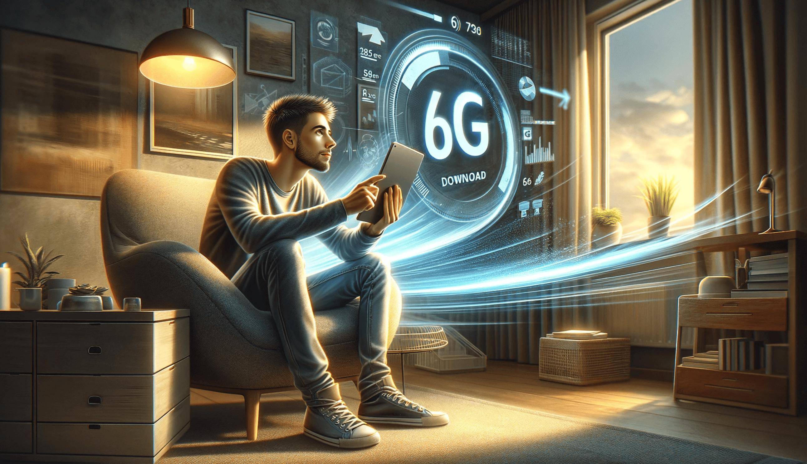 6g网络大揭秘:1秒12g的传输速度,自带ai的网络信号_通信_mbps_速率